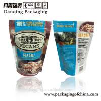 DQ PACK customized printing stand up pouch with zipper for fruit nut packaging bag